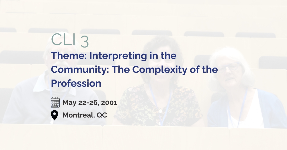 Cli events conferences critical link international